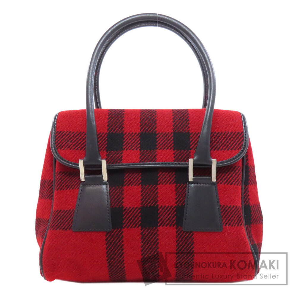 Burberry Check Handbag Canvas - Picture 1 of 11